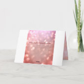 Carte d'anniversaire de l'infirmière personnalisée (Dos)