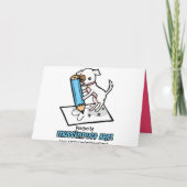 Carte d'anniversaire de Little Unicorn (Dos)