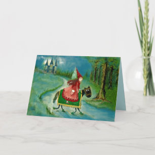 Carte d'anniversaire de livraison royale (vierge)