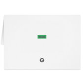 Carte d'anniversaire de livraison spéciale (Dos Horizontal)