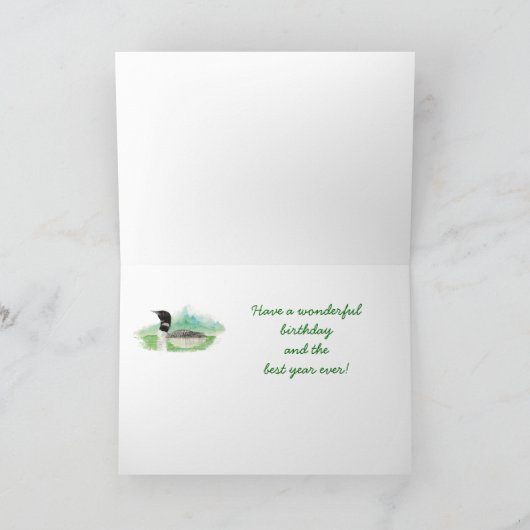 Carte d'anniversaire de Loon (Intérieur)