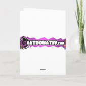 Carte d'anniversaire de l'orignal Cowboy (Dos)