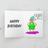 Carte d'anniversaire de loterie (Intérieur)