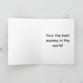 Carte d'anniversaire de maman de maman de maman (Intérieur)