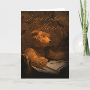 Carte d'anniversaire de Mamaw - ours de nounours