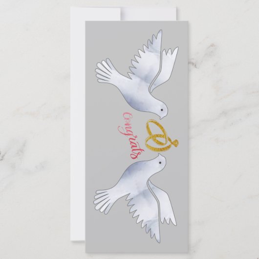 Carte d'anniversaire de mariage (Devant)