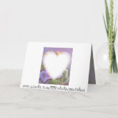carte d'anniversaire de mariage 1 an (Dos)