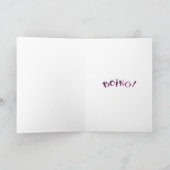 Carte d'anniversaire de mariage 40 ans pour les co (Intérieur)