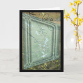 Carte d'anniversaire de mariage Cerisier Fleur d'A (Fleur jaune)