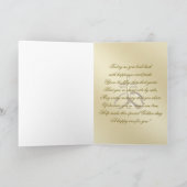 Carte d'anniversaire de mariage de 50 ans dorée re (Intérieur)