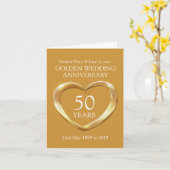 Carte d'anniversaire de mariage de diamant pour ma (Fleur jaune)