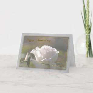 Carte d'anniversaire de mariage de sœur et beau-fr