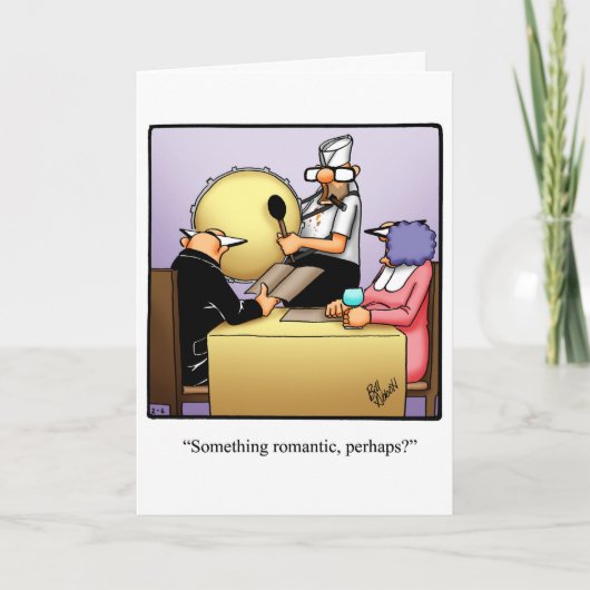 Carte d'anniversaire de mariage drôle (Devant)