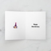 Carte d'anniversaire de mariage drôle (Intérieur)