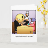 Carte d'anniversaire de mariage drôle (Fleur jaune)