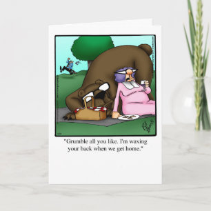 Carte d'anniversaire de mariage drôle pour lui
