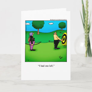 Carte d'anniversaire de mariage humoristique pour