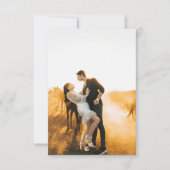 Carte d'anniversaire de mariage personnalisée avec (Devant)