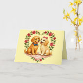 Carte d'anniversaire de mariage pour conjoint avec (Fleur jaune)