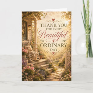 Carte d'anniversaire de mariage pour des jours ord