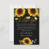 Carte d'anniversaire de mariage pour femme Je t'ai (Devant)