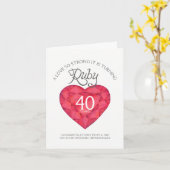 Carte d'anniversaire de mariage pour parents en ru (Fleur jaune)