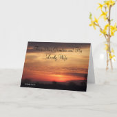 Carte d'anniversaire de mariage pour un petit-fils (Fleur jaune)