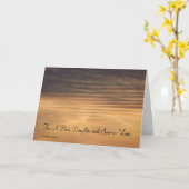 Carte d'anniversaire de mariage pour une chère fil (Fleur jaune)