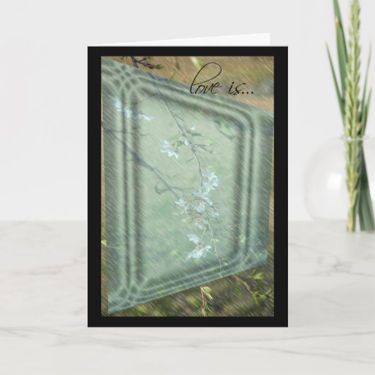 Carte d'anniversaire de mariage sous le signe des  (Devant)