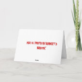 Carte d'anniversaire de max (Dos)