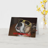 Carte d'anniversaire de max (Fleur jaune)