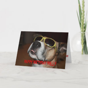 Carte d'anniversaire de max