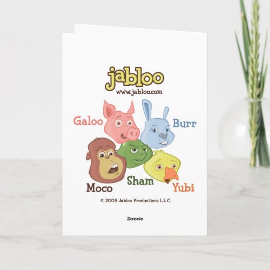 Carte d'anniversaire de Moco (Dos)