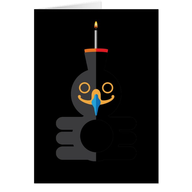Carte d'anniversaire de Mo'Haugh Clupkitz (Devant)