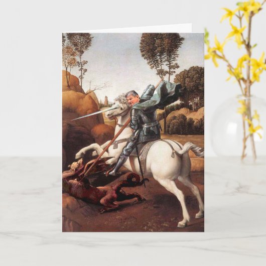 Carte d'anniversaire de mon héros (Fleur jaune)