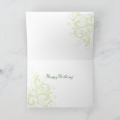 Carte d'anniversaire de Monet (Intérieur)