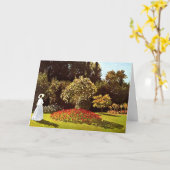 Carte d'anniversaire de Monet (Fleur jaune)