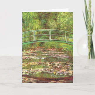 Carte d'anniversaire de Monet