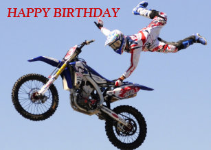 Cartes Motocross D Anniversaire Zazzle Be