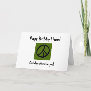 Carte d'anniversaire de nièce
