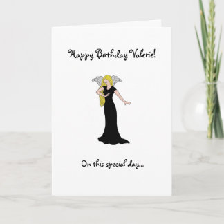 Carte d'anniversaire de nièce