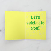 Carte d'anniversaire de nouvelle année (Intérieur)