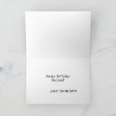 Carte d'anniversaire de Nutjob d'écureuil (Intérieur)