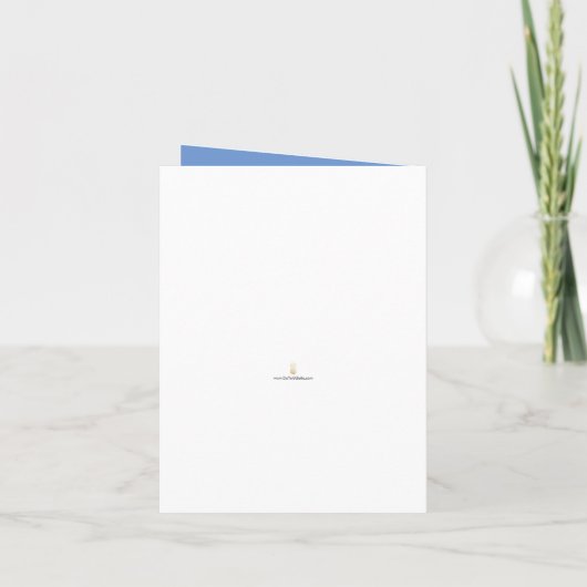 Carte d'anniversaire de Pâques (Dos)