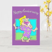 Carte d'anniversaire de PARTOUZEURS (Fleur jaune)