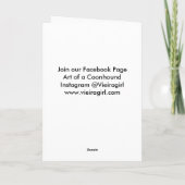 Carte d'anniversaire de Pawsome de Coonhound de (Dos)