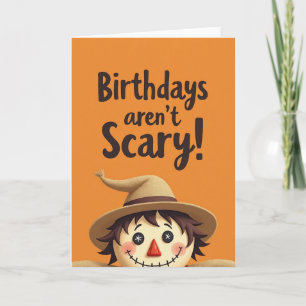 Carte d'anniversaire de personnage amusant
