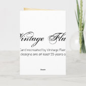 Carte d'anniversaire de petite fille (Dos)