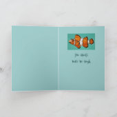 carte d'anniversaire de poisson clown (Intérieur)