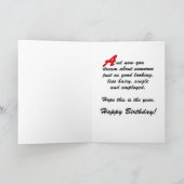 Carte d'anniversaire de poney (Intérieur)